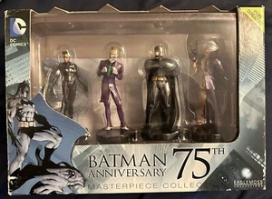 Eaglemoss DC Masterpiece Figure Collection Batman 75th Anniversary Figurines - Picture 1 of 6