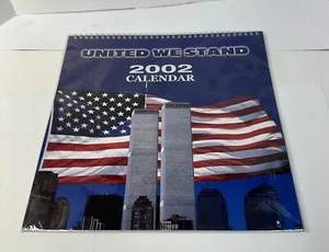 UNITED WE STAND 2002 CALENDAR, STILL FACTORY SEALED - Picture 1 of 5