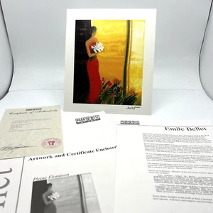 Emile Bellet "Pleine Floraison" Signed Seriolithograph 2002 Park West Gallery - Picture 1 of 5