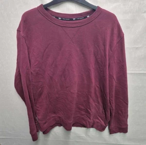Tek Gear Maglione Pullover Donna Borgogna Manica Lunga Taglia XXL - Foto 1 di 11