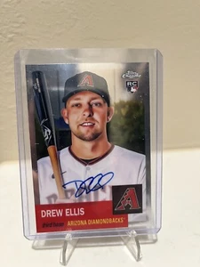 Drew Ellis 2022 Topps Chrome Platinum Anniversary Auto #CPA-DEL Rookie Card RC - Picture 1 of 3