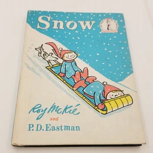 1962 Snow by Roy McKie and PD Eastman Beginner Books Book Club Edition Hardcover - Picture 1 of 13
