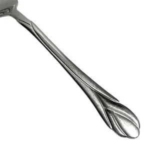 Hampton Silversmiths LILY FROSTED Stainless Frosted Handle Flatware CHOICE - Picture 1 of 7