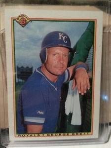 1990 Bowman #382 George Brett, Kansas City Royals 