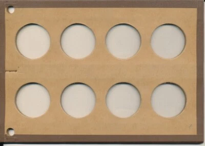 Tablero de monedas MEGHRIG Nº 1422 en blanco 33 mm Foto 1 de 2