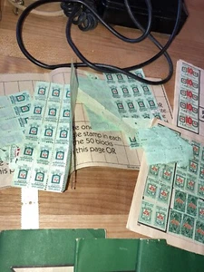 1,000's S & H Green Stamps Full Partially Full Books See Photos - Picture 1 of 9