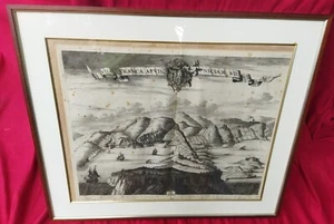 VILLEFRANCHE (Alpes Maritimes ) Gravure ancienne  - Picture 1 of 7