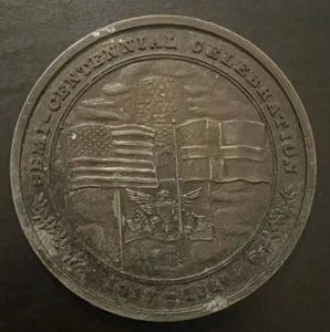 1917-1967 Medalla Conmemorativa Semicentenario Islas Vírgenes de los Estados Unidos Bron - Imagen 1 de 2