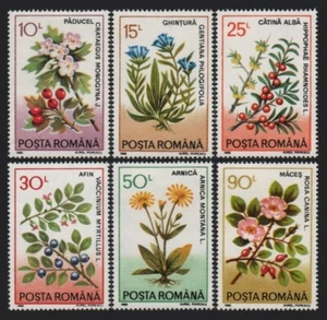 Romania Stamps 1993 Medicinal Plants - MNH - Picture 1 of 1