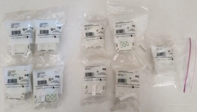 Lot of 9 SIEMON Surface Mount Box (5) MX-SM2-02-D (4) MX-SM2-02  8 NIB - 1 OPEN - Image 1 of 3