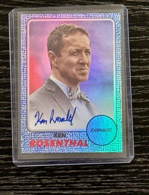 2024 Topps Archives Ken Rosenthal Fan Favorites Autographs Blue /25 (AU) - Image 1 of 2