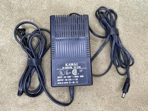 KAWAI AC Adapter Model PS-124U 12 Volt 12V 2 Amp 2A Piano Keyboard Made In Japan - Afbeelding 1 van 11