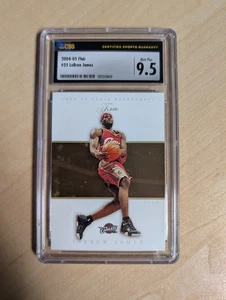 2004-05 Fleer Flair LeBron James #35 Cavaliers CSG 9.5 - Picture 1 of 2