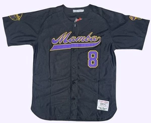Headgear Classics Baseball Trikot Kobe Bryant #24 #8 schwarz Mamba Herren XL neu mit Etikett - Bild 1 von 2