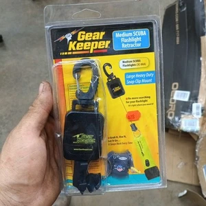Hammerhead Industries Gear Keeper SCUBA Linterna Retractor RT4-5914, Q/C-II - Imagen 1 de 3
