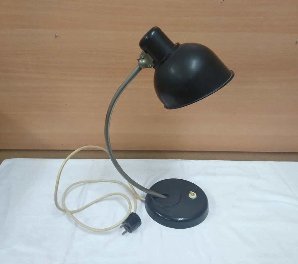 DDR Schreibtischlampe-Helion Arnstadt-,VEB,funktionstüchtig,Vintage,Loft - Bild 1 von 4