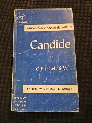Candide or Optimism Edited by Norman L. Torrey 1946 PB (fc212-1/b0793) - Image 1 of 3