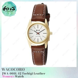 WACOCORO Watch WA-001L-E Women's Tochigi Leather Japan NEW - Picture 1 of 5