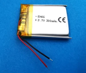 SanDisk Sansa Clip/Zip Battery MP3 Player - Lithium Li Po 3.7V UPGRADED 300mAh - Picture 1 of 7