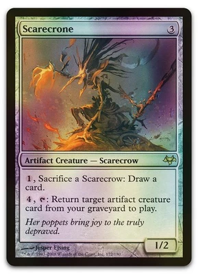 Scarecrone #172 (Foil) (NM) Eventide EVE Magic MTG - Image 1 of 2