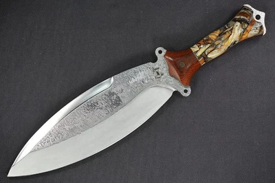 Busse Custom Smatchet .22" martillado/satinado INFI G-rexed madera/mármol mango matriz Foto 1 de 4