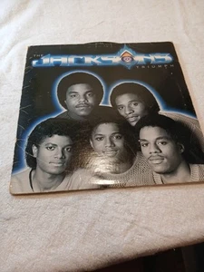 the jacksons lp Triumph 1980 Cbs - Picture 1 of 9