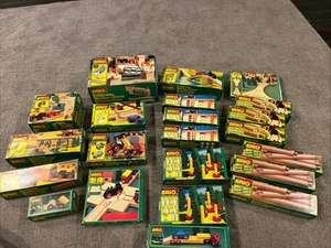 Juego Tren Madera BRIO Hecho en Suecia Vintage Completo 1980 22 Cajas TOTALMENTE NUEVAS - Imagen 1 de 20