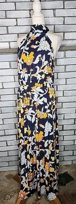 Lane Bryant Women's Sleeveless Floral Slinky Slig Maxi Dress Plus Size 18/20 - Image 1 of 4