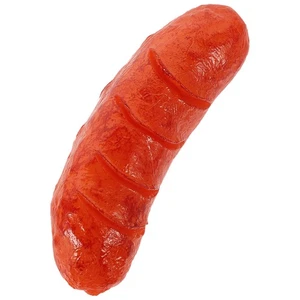 Modello Salsiccia Simulata Hot Dog Artificiale Prop Cibo Realistico per Puntelli - Foto 1 di 12