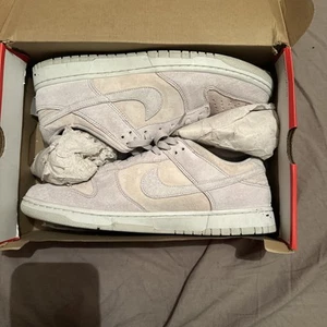 2022 Nike Dunk Low Premium Vast Grey Sneakers - Picture 1 of 8