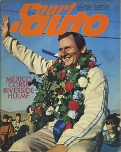 SPORT AUTO n°71 12/1967 TOUR de CORSE GP MEXIQUE SIMCA 1200S AVEC ENCART - Imagen 1 de 1