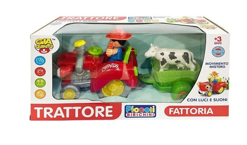 Tractor De Granja Con Luces Y Sonidos Juguete Para Niños SAR - Imagen 1 de 1