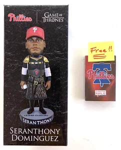 Game of Thrones Phillies Seranthony Dominguez 2019 SGA + FREE gift - See Pics - Picture 1 of 5