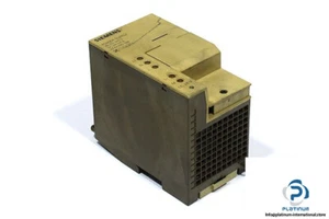 SIEMENS 6EW1380-1AB POWER SUPPLY_SIEMENS 6EW13801AB - Picture 1 of 3