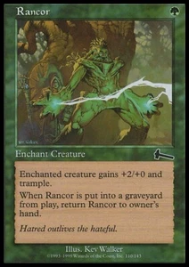 Rancor x4 4x Urza's Legacy casi nuevo como nuevo Magic The Gathering - Imagen 1 de 1