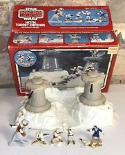 Vintage Hoth Turret Defense Action Playset Star Wars Micro Collection 1982 W Box