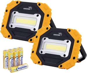 LED Work Light – Battery Operated, Portable & Waterproof, 750LM 10W COB Flood Li - Picture 1 of 7