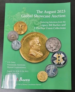 STACKS & BOWERS PRESENTS THE AUGUST 2023 GLOBAL SHOWCASE AUCTION 2023-333 PAGES - Picture 1 of 3