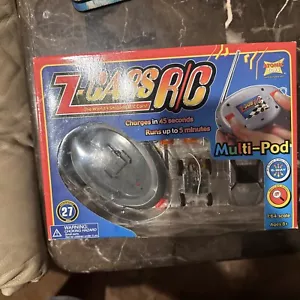 (Vintage)) Atomic Toys Z-Cars R/C Series 1 1/64 Scale Multi-Pod Silver Race Car - Picture 1 of 1