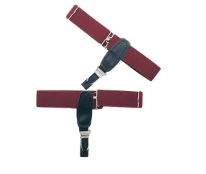 Sock Holder Men's Garter Socks Extra Longer 26 Lingonberry - Picture 1 of 3