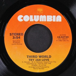 THIRD WORLD: try jah love / inna time like this COLUMBIA 7" Single 45 RPM - Picture 1 of 2