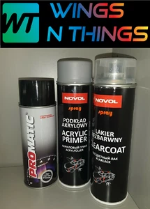 NOVOL VERNICE AEROSOL PRIMER VERNICE PER SKODA LF7Y F7Y GRIGIO QUARZO - Foto 1 di 3