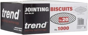 TREND Routing BSC/20/1000 Biscotti per Giungitore Biscotti Taglia 20 scatola da 1000 Confezione - Foto 1 di 4