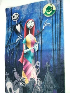 Nightmare Before Christmas Banner Yard Garden Flag Outdoor Canvas 18 in x 13 in - Picture 1 of 4