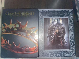 Game of Thrones: The Complete 1st and 2nd Seasons (DVD) 10 disc set - Bild 1 von 8