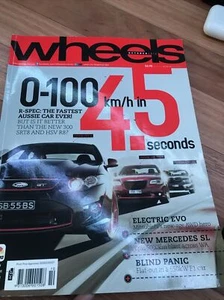WHEELS Car magazine OCT 2012 M135i 500L RS5 DS4 86 SRT8 FPV GT HSV R8 Z4 SLK55 - Foto 1 di 3