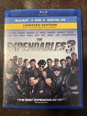 The Expendables 3 (Blu-ray, no DVD 2014)  Unrated Version  - Image 1 of 2