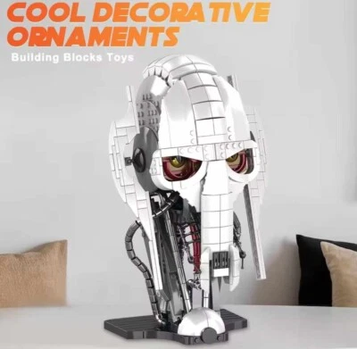 🔥 Casque Général Grievous – 788 Pièces – Star Wars – Construction Mécanique 🔥 - Photo 1/4