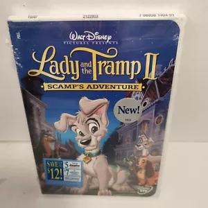 Lady and the Tramp II: Scamps Adventure Disney (DVD, 2001) NEW, Sealed - Picture 1 of 2