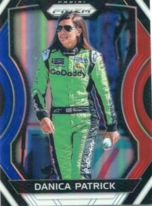 2018 Prizm Red White and Blue Prizm Refractor Danica Patrick